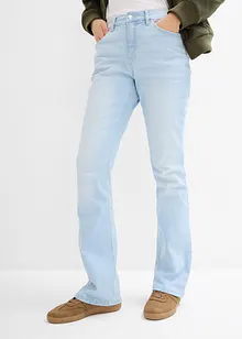 Jean bootcut, taille haute, bonprix