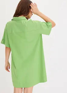 Robe-chemise en matière élastique, bonprix