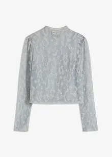 T-shirt manches longues à détails brillants, bonprix