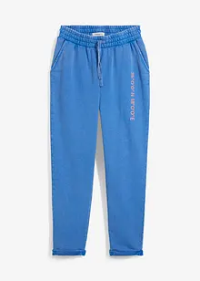 Pantalon imprimé en molleton épais, bonprix