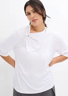 T-shirt avec détail nœud, bonprix