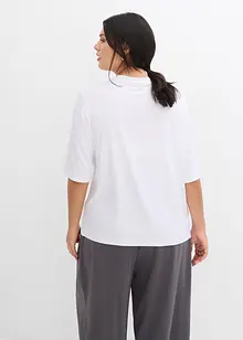 T-shirt avec détail nœud, bonprix