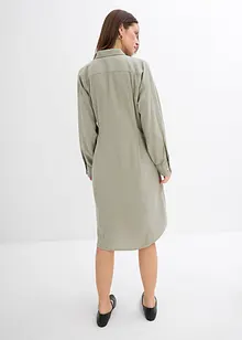 Robe-chemise asymétrique, bonprix
