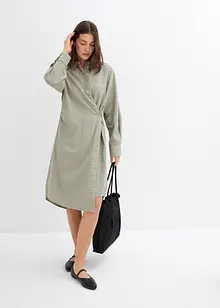 Robe-chemise asymétrique, bonprix