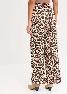 Pantalon fluide en satin brillant, bonprix