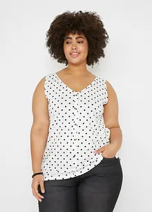 Top avec patte de boutonnage, bonprix