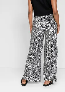 Pantalon palazzo en viscose extensible, bonprix