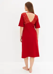 Chemise de nuit à dos en dentelle, bonprix