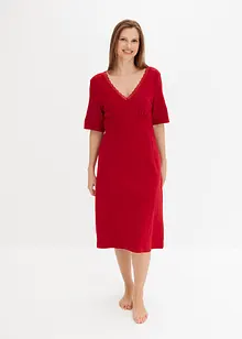 Chemise de nuit à dos en dentelle, bonprix