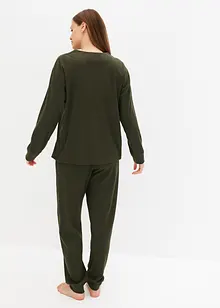 Ensemble d'intérieur en maille côtelée douce, bonprix
