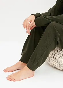 Ensemble d'intérieur en maille côtelée douce, bonprix