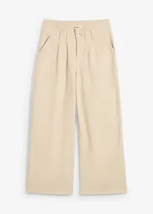 Pantalon raccourci en twill, bonprix