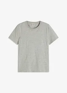 T-shirt à finitions en maille et fil brillant, bonprix