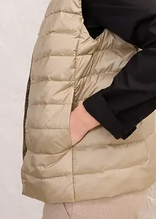 Légère doudoune sans manches avec duvet recyclé, bonprix