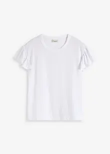 T-shirt à  manches volantées, bonprix