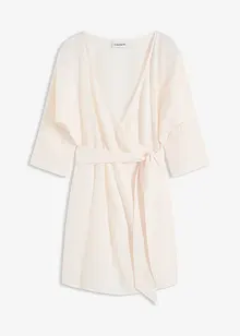 Robe courte, style portefeuille, avec ceinture, bonprix