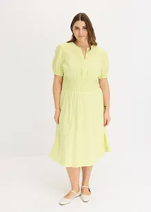 Robe midi à taille élastiquée, bonprix