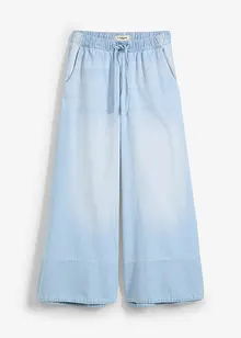 Jean large, taille mi-haute et élastiquée, bonprix