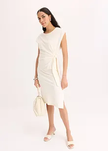 Robe nouée en jersey de coton stretch, bonprix