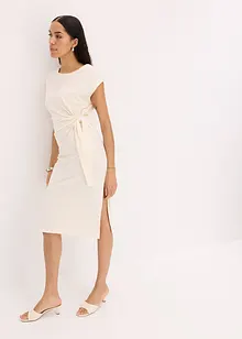 Robe nouée en jersey de coton stretch, bonprix