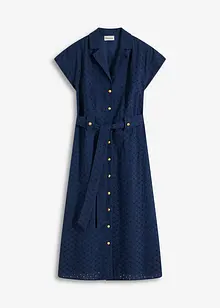 Robe-chemise en broderie anglaise, bonprix