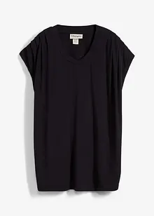 T-shirt fluide en viscose mélangée, bonprix