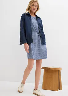 Robe en jersey avec détail à nouer, bonprix