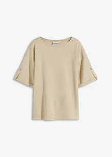 T-shirt en viscose à imprimé brillant, bonprix