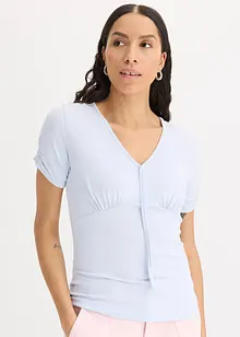 T-shirt froncé, bonprix