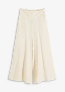 Jupe-culotte en tissu effet froissé, bonprix