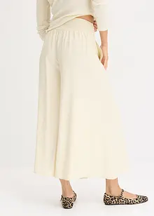 Jupe-culotte en tissu effet froissé, bonprix