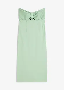 Robe bustier en satin brillant, bonprix