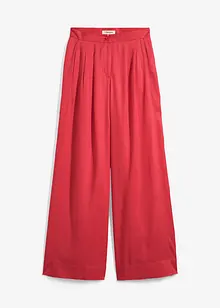 Pantalon à pinces en Lyocell fluide, bonprix