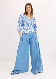T-shirt smocké, bonprix