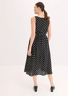 Robe midi avec lien à nouer, bonprix