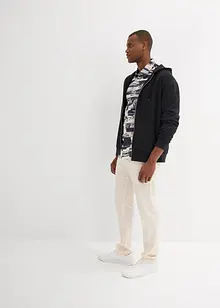 Pantalon chino avec lin, Regular, droit, bonprix