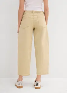 Pantalon twill extensible, bonprix