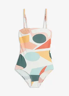 Maillot 1 pièce sculptant, maintien léger, bonprix
