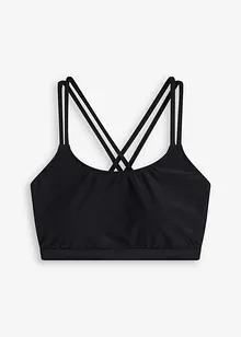 Haut de bikini brassière bretelles croisées, bonprix