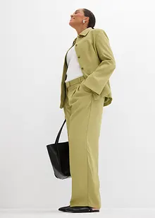 Pantalon large à pinces, bonprix