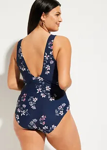 Maillot 1 pièce sculptant, maintien léger, bonprix