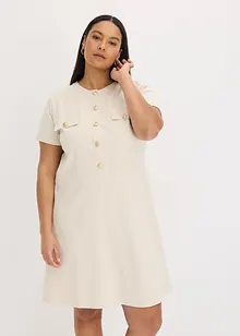 Robe courte avec jupe légèrement évasée, bonprix