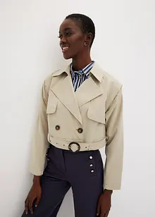 Trench-coat à manches et bas amovibles, bonprix
