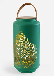 Lanterne LED à motif d'arbre perforé, bonprix