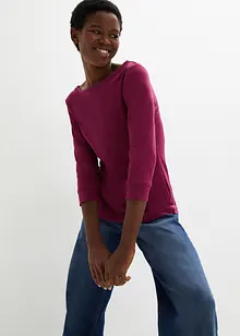 T-shirt manches longues 100% coton, bonprix