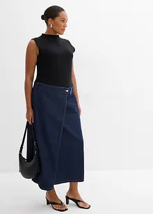 Top en coton élastiqué, bonprix
