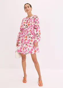 Robe courte en gaze de coton, bonprix