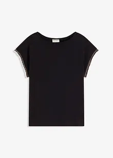 T-shirt à bordure contrastante, bonprix