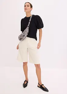 T-shirt à manches en dentelle, bonprix