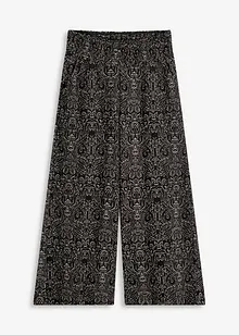 Jupe-culotte en jersey crêpe, bonprix